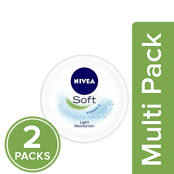 Buy Nivea Soft Light Moisturiser With Vitamin E Online At Best Price