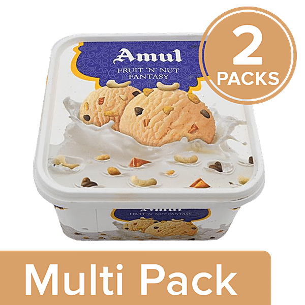 Buy Amul Real Ice Cream Fruit N Nut Fantasy Online At Best Price Of Rs 350 Bigbasket 