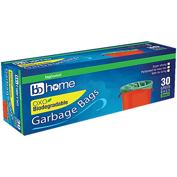 Buy BB Home Garbage Bags - Jumbo, Green, 91 x 112 cm Online at Best Price  of Rs 129 - bigbasket