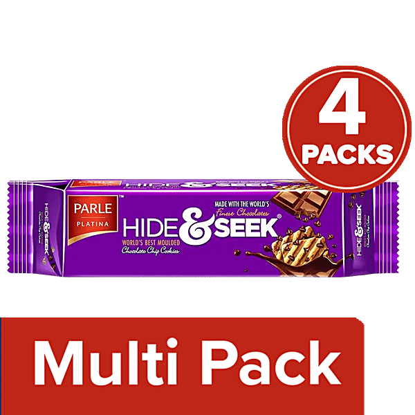 Buy PARLE Platina Hide & Seek Chocolate Chip Cookies Online At Best ...