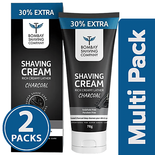 Buy Bombay Shaving Company Charcoal Shaving Cream Online at Best Price