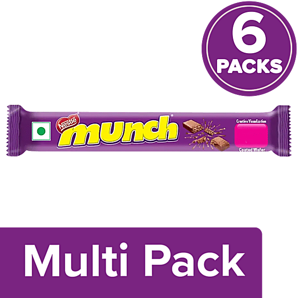 Buy Nestle Munch Maha Choco Taste - Wafer Chocolate Online at Best ...