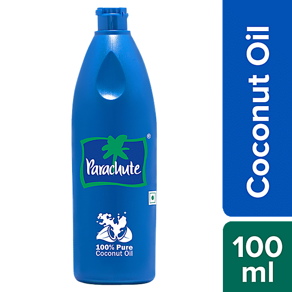 Buy Parachute Coconut Oil 100 Pure 100 Ml Bottle Online At Best