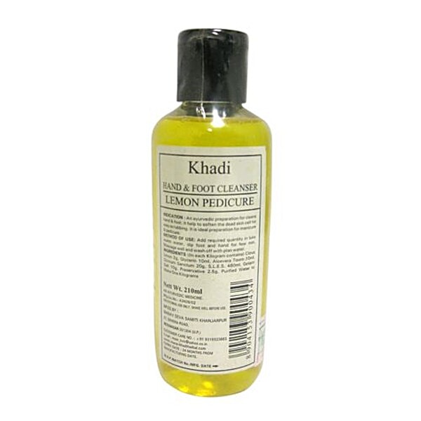 Buy Khadi Hand & Foot Cleanser - Lemon Pedicure Online at Best Price of ...