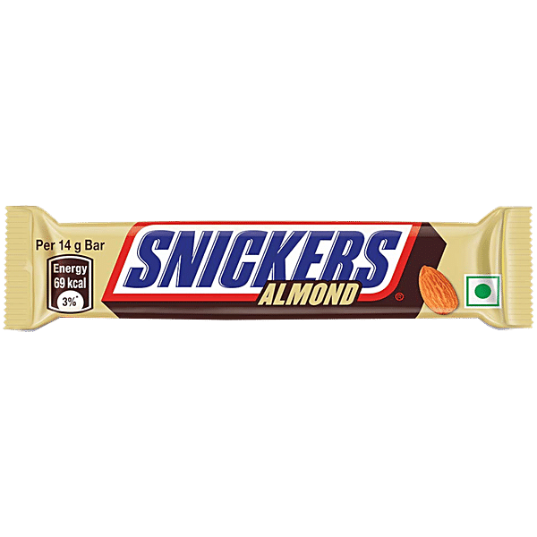 Buy Snickers Almonds Chocolates Online At Best Price Of Rs 15 - Bigbasket