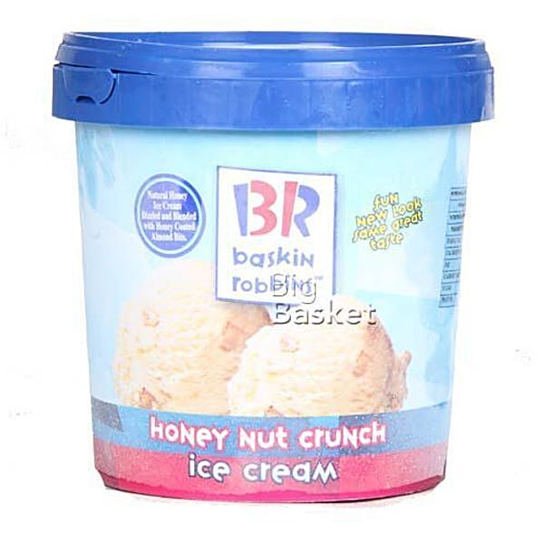 Buy Baskin Robbins Ice Cream Honey Nut Crunch Ltr Tub Online At The Best Price Of Rs Null