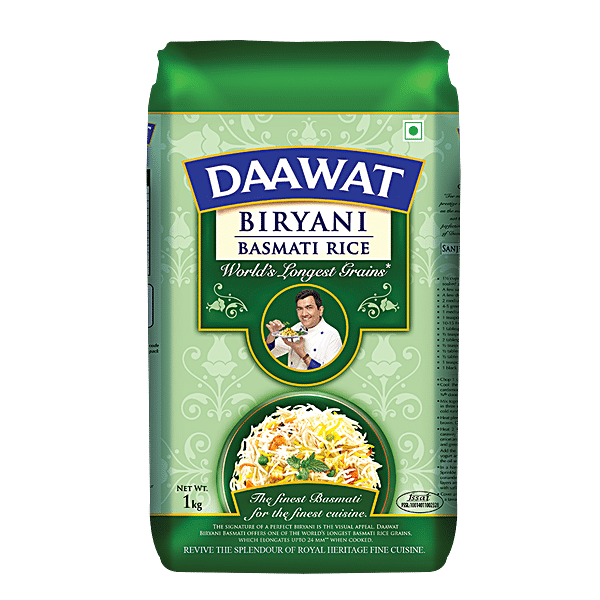 Buy Daawat Basmati Rice Biryani Kg Pouch Online At Best Price Of Rs Bigbasket