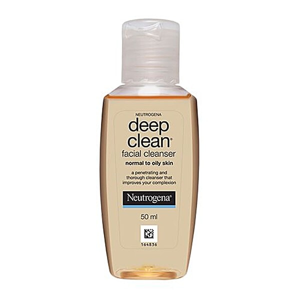 Buy Neutrogena Facial Cleanser Deep Clean Normal To Oily Skin 50 Ml