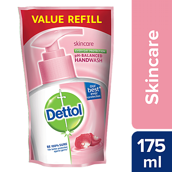 Dettol Liquid Handwash Refill - Skincare Moisturizing Hand Wash Pouch -  Price in India, Buy Dettol Liquid Handwash Refill - Skincare Moisturizing Hand  Wash Pouch Online In India, Reviews, Ratings & Features