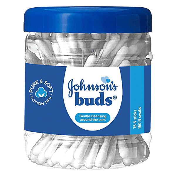 Buy Johnson Johnson Buds 75 Stems150 Swabs Online At Best Price of Rs ...