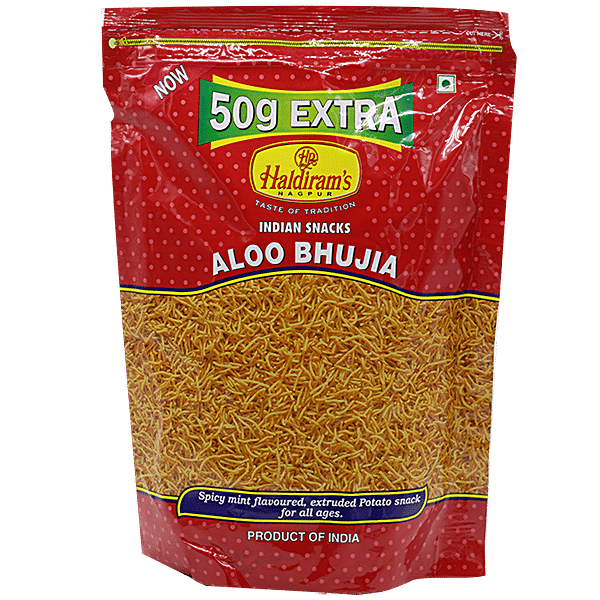 Buy Haldirams Namkeen Aloo Bhujia 400 Gm Pouch Online At Best Price Of