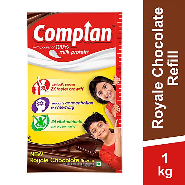 Buy Complan Health Drink Chocolate Flavour 1 Kg Carton Online At