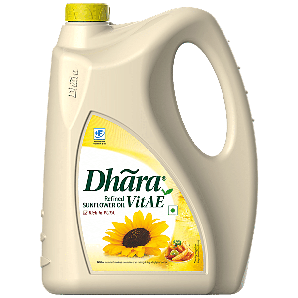 Buy Dhara Refined Sunflower Oil 5 Ltr Can Online At Best Price Of Rs 7953 Bigbasket 0615