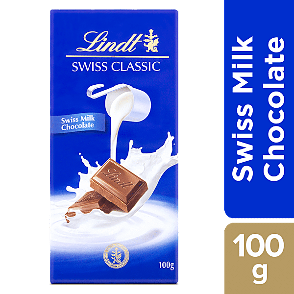 Lindt Swiss Classic Milk Chocolate, 100 g