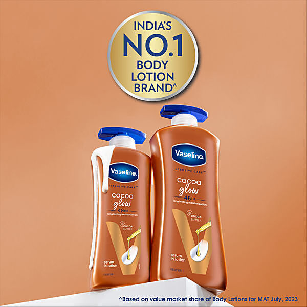 Vaseline Intensive Care Cocoa Glow Body Lotion, 400 ml