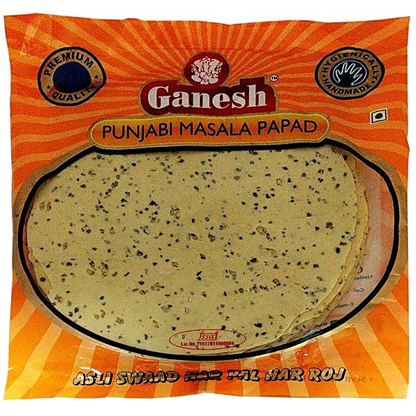 Buy Ganesh Papad Papad Punjabi Masala Special Gm Pouch Online At The Best Price Of Rs