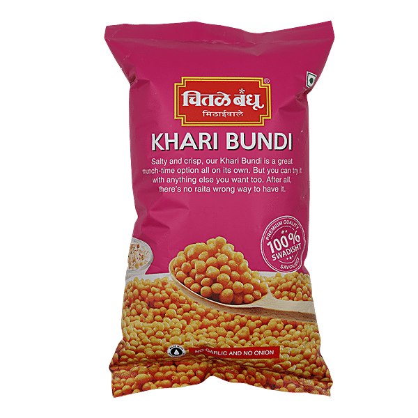 Buy Chitale Bandhu Khari Bundi - Salty & Crisp Online at Best Price of ...