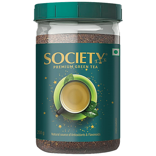 Buy Society Green Tea Premium 250 Gm Jar Online At Best Price Of Rs 250