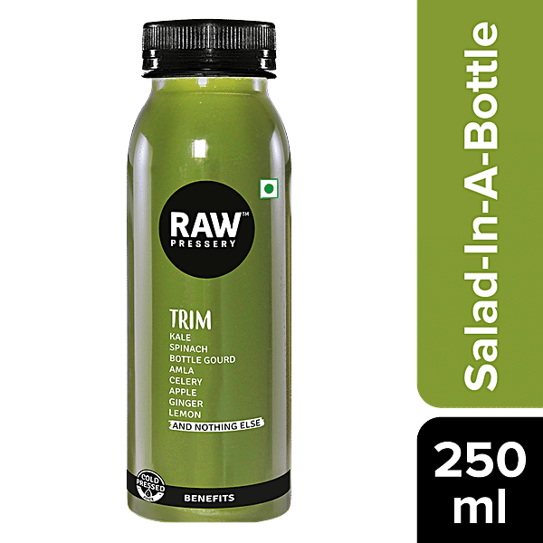 Buy Raw Pressery Cold Pressed Juice Trim 250 Ml Bottle Online At Best Price Of Rs 150 Bigbasket 8832