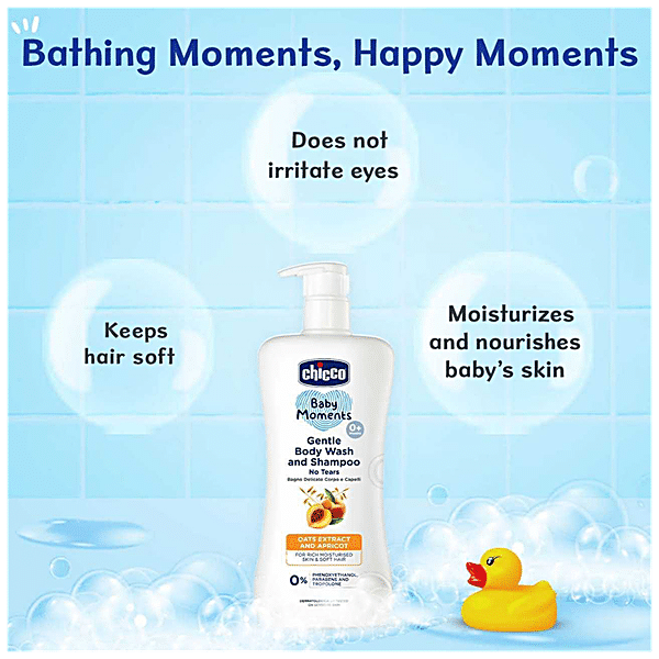 Buy Chicco Gentle Body Wash And Shampoo 100 Ml Online at the Best Price of  Rs 149 - bigbasket