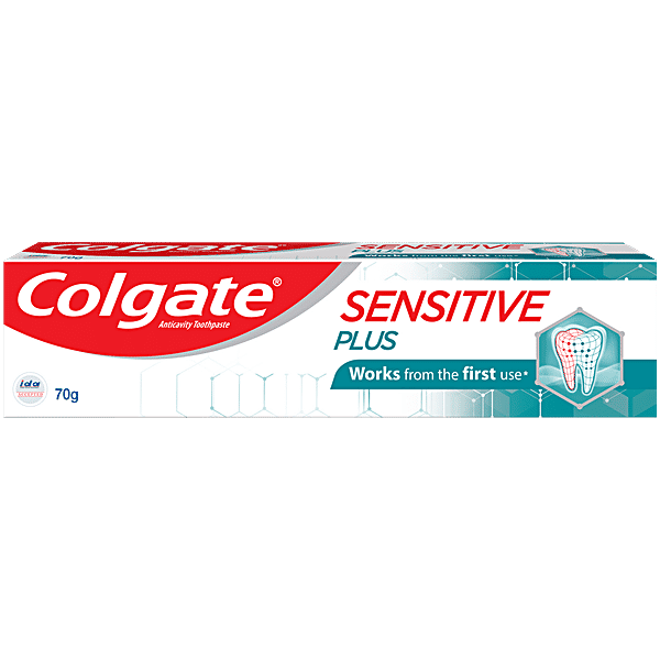 Buy Colgate Toothpaste Sensitive Plus 70 Gm Online at the Best Price of ...