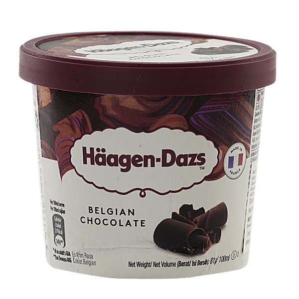 Buy Haagen Dazs Belgian Chocolate Ice Cream Ml Online At The Best