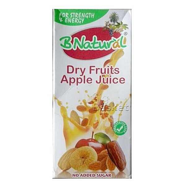 Buy B Natural Juice Dry Fruits Apple 1 L Carton Online At The Best ...