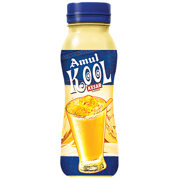 Buy Amul Kool Kesar 200 Ml Pet Bottle Online at the Best Price of Rs 22 ...