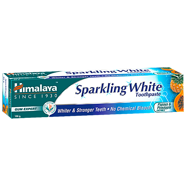 Buy Himalaya Toothpaste Sparkling White 150 Gm Online at the Best Price ...