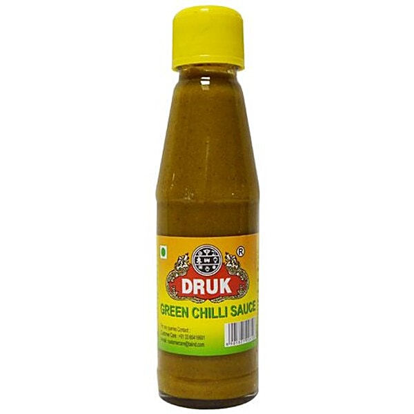 Buy Druk Sauce Green Chilli 200 Gm Bottle Online At The Best Price Of Rs 51 Bigbasket