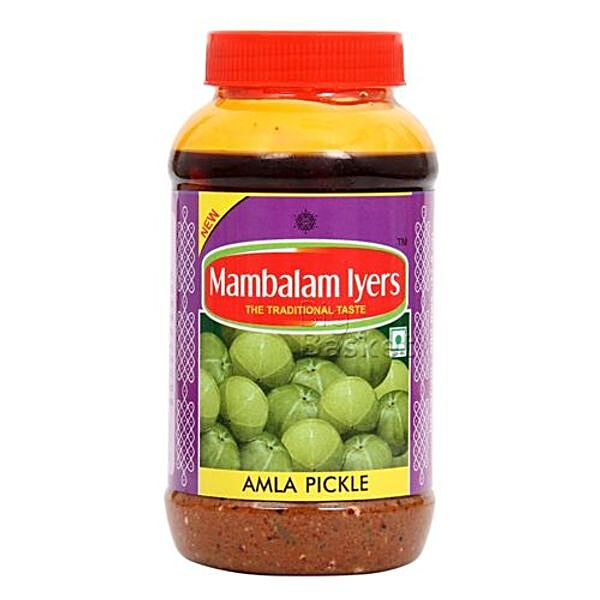 Buy Mambalam Iyers Pickle Amla 500 Gm Bottle Online At Best Price Of Rs 140 Bigbasket