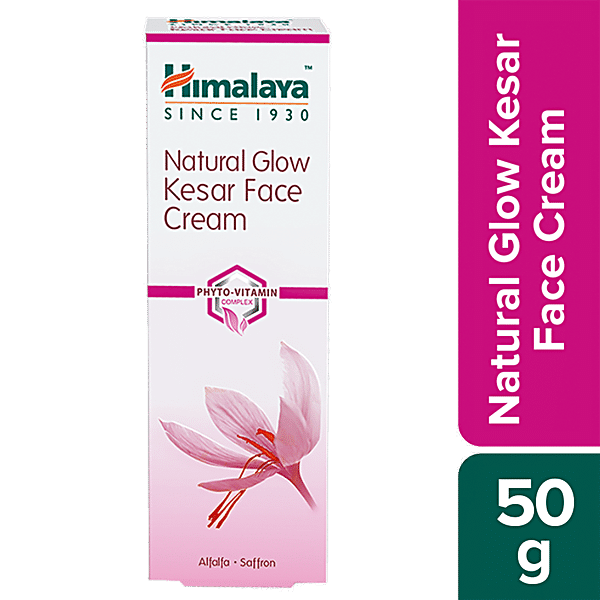 Buy Himalaya Natural Glow Kesar Face Cream Gm Carton Online At Best Price Of Rs Bigbasket