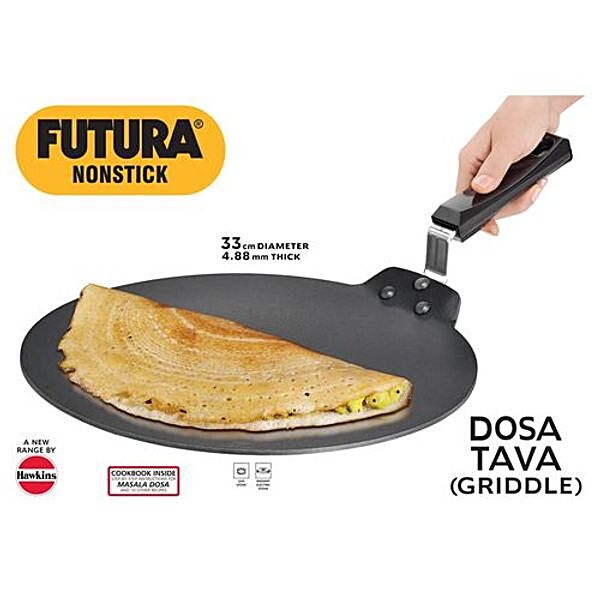 Hawkins Futura Nonstick Dosa Tava, Unboxing & Review in Hindi