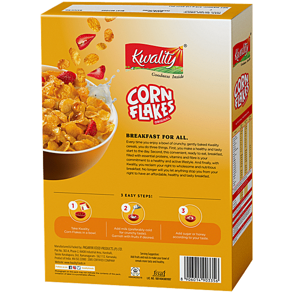 Corn Flakes Cold Breakfast Cereal Original