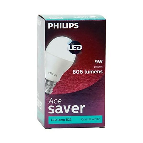 Buy Philips Ace Saver LED Bulb 9w B22 - Warm White/Golden Yellow Online at  Best Price of Rs 119 - bigbasket