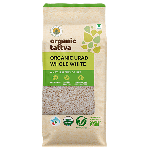 Buy Organic Tattva Urad Dal Whole White Gm Pouch Online At Best Price Of Rs Bigbasket