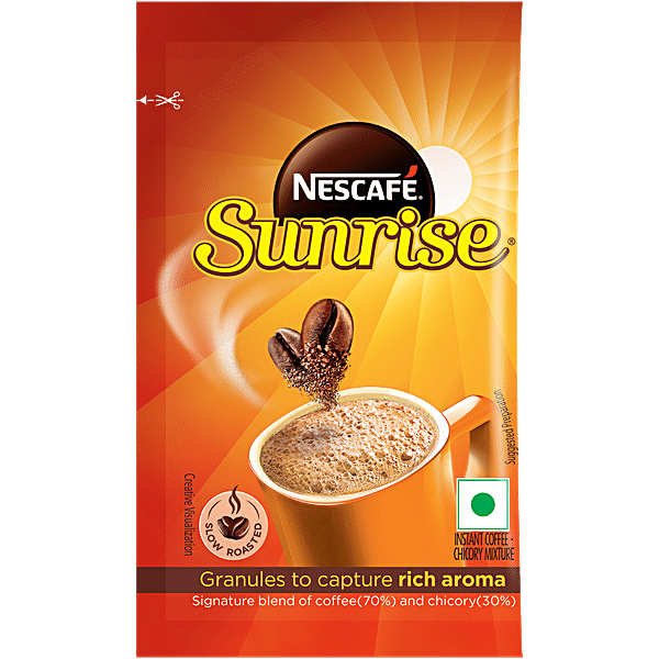 Nescafe Sunrise Instant Coffee - Chicory Mixture 11 g Pouch