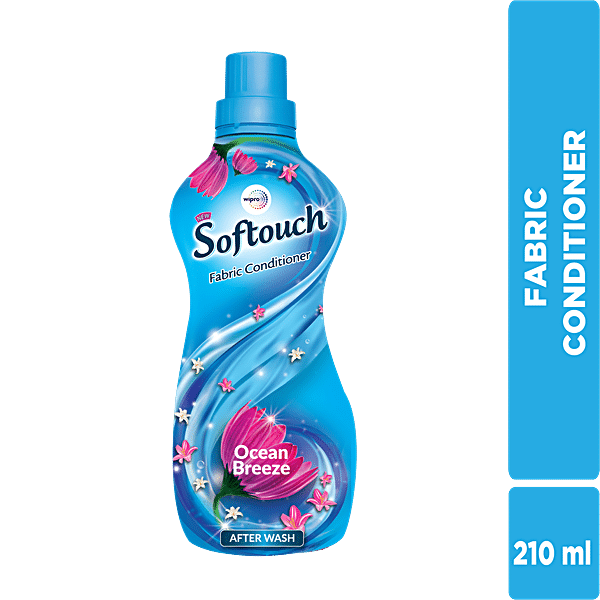 Buy Wipro Softouch Fabric Conditioner Ocean Breeze 230 Ml Bottle