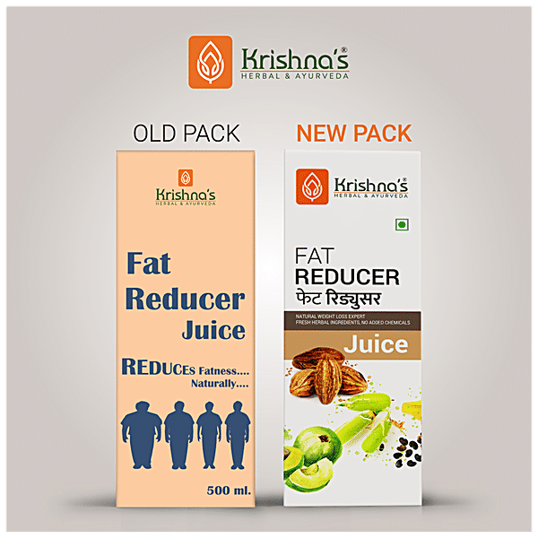 Buy Krishna's Herbal & Ayurveda Fat Reducer Juice - 500 ml Online at Best  Prices in India - JioMart.