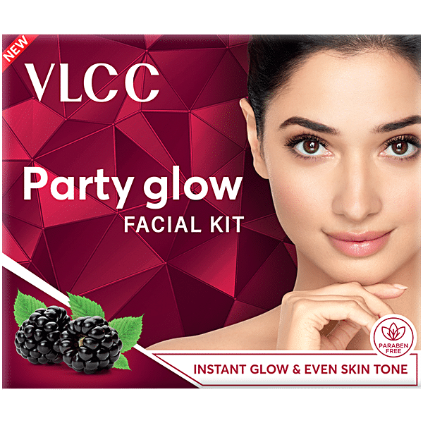 Buy Vlcc Natural Sciences Party Glow Facial Kit 60 Gm Online At Best