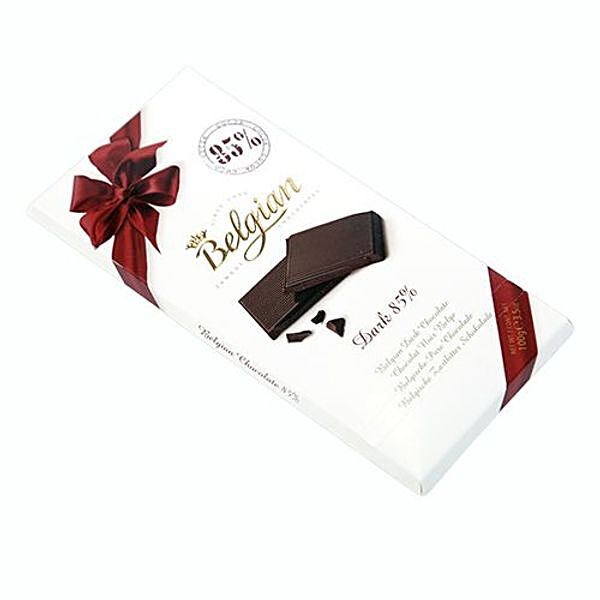 Diamond egg M (dark chocolate) 180 Grs - The Belgian Chocolate Makers