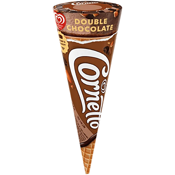 Buy Kwality Walls Cornetto Double Chocolate Frozen Dessert 105 Ml Online At Best Price Of Rs 40 