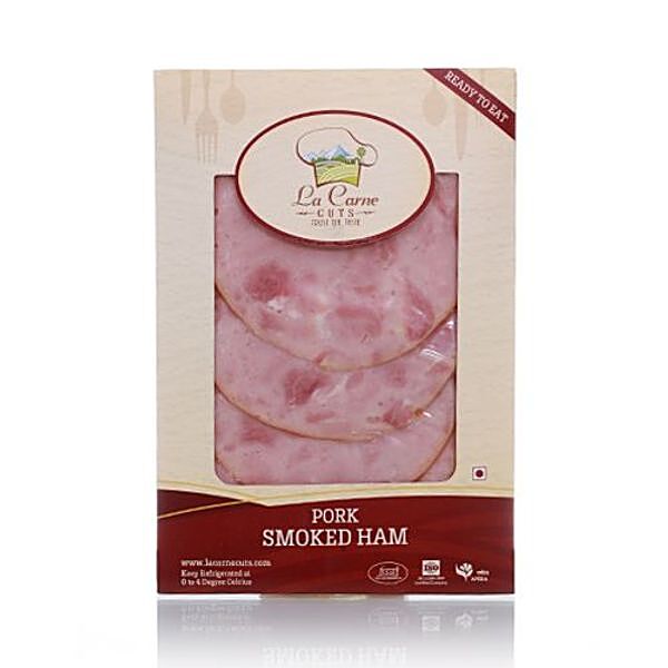 La Carne Ham - Pork, Smoked 150 g Carton