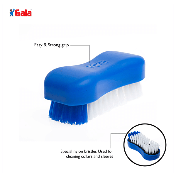 Cloth Brush with Handle Semi Hard Bristles for Cloth Washing at Rs 50/piece, Bhagalpur