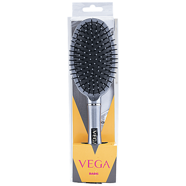 Buy Vega Cushioned Brush E10 Cb Colour May Vary Online At Best Price