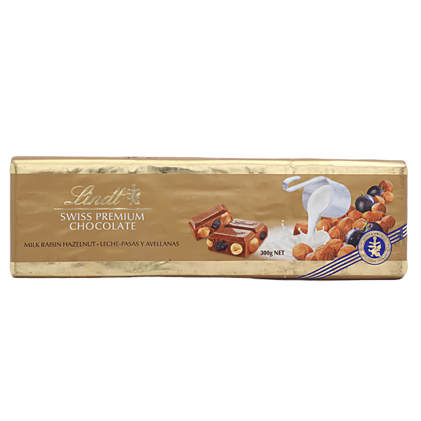 Buy Lindt Swiss Premium Milk Chocolate Raisin And Nut 300 Gm Online At Best Price Of Rs 995 5367