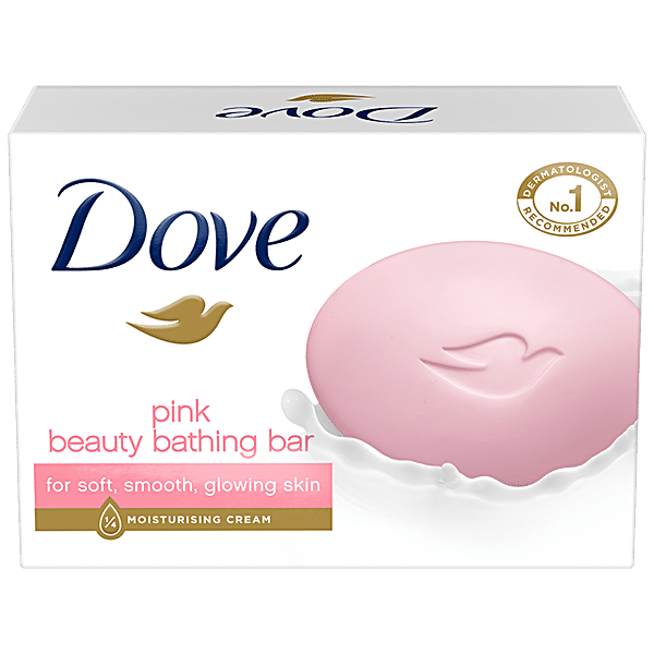 Buy Dove Bathing Bar Soap Pink Rosa Beauty 75 Gm Online At Best Price ...