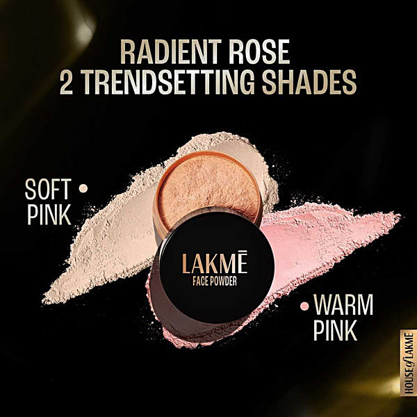 Buy Lakme Rose Face Powder - Sunscreen 40 gm Warm Pink Online at