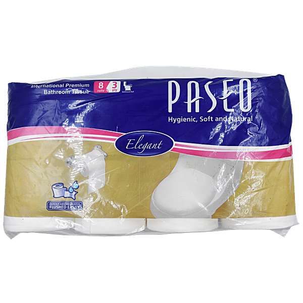 Buy Paseo Toilet Roll Rolls Ply Pulls Online At Best Price