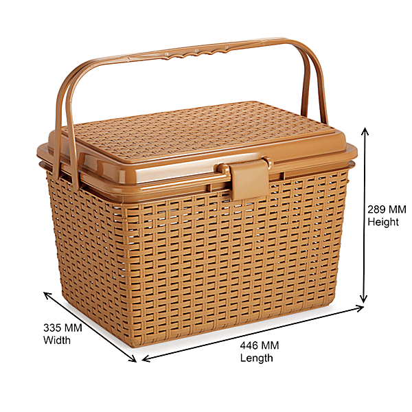Buy Nakoda Eliza Kitchen Multi Utility Plastic Basket - Assorted Colour  Online at Best Price of Rs 299 - bigbasket
